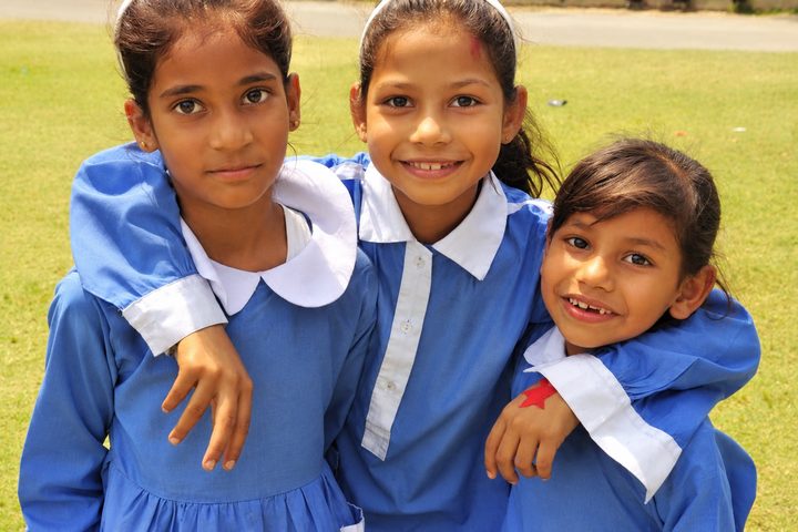 Students supported by Mitchell's community schools